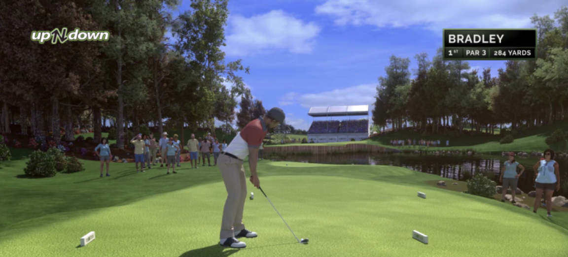 UpnDown Golf gameplay